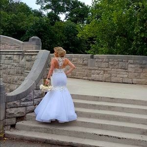 Women’s custom wedding dress